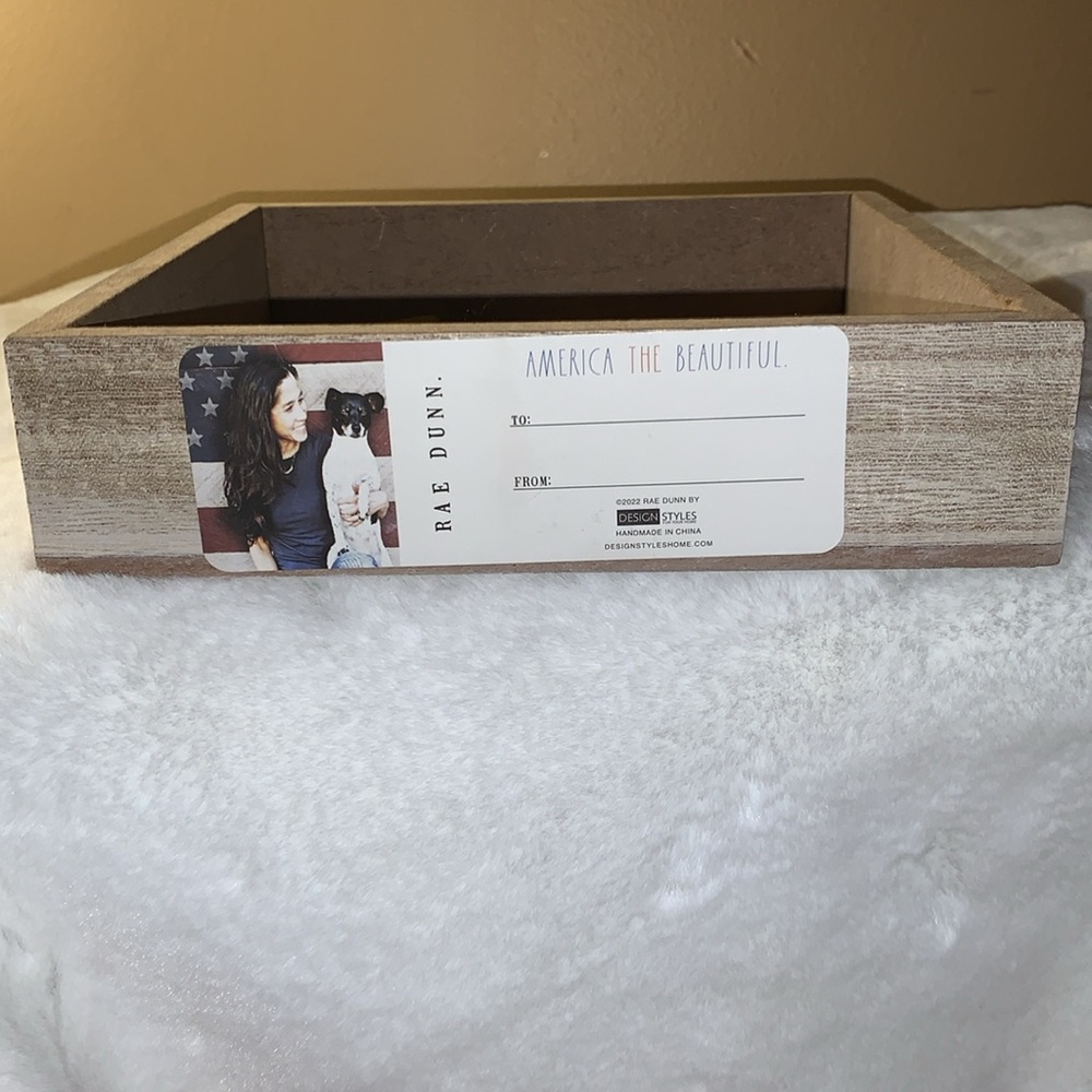 πΊπΈ RAE DUNN Patriotic Gnome & GNOME OF THE BRAVE Tabletop Decor NWT - Picture 11 of 15
